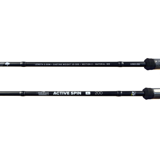 LANSETA WIZARD ACTIVE SPIN LIGHT 2.00M 10-30G