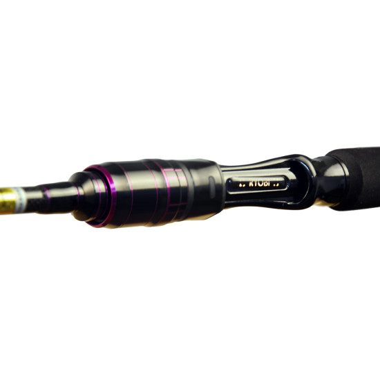 LANSETA RYOBI NUM ONE VIOLET SPINNING FUJI 2 SECTION M  2,4M