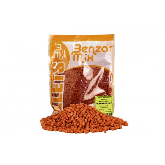 BENZAR MIX MICROPELETE FEEDER 800G FRANKFURTER 1.5mm