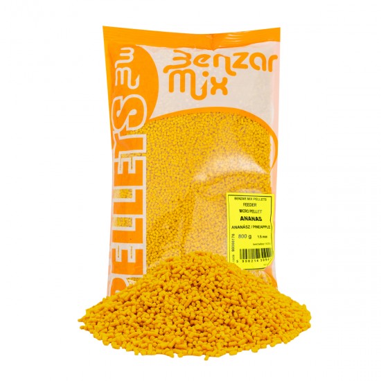 BENZAR MIX MICROPELETE FEEDER 800G ANANAS 1.5mm