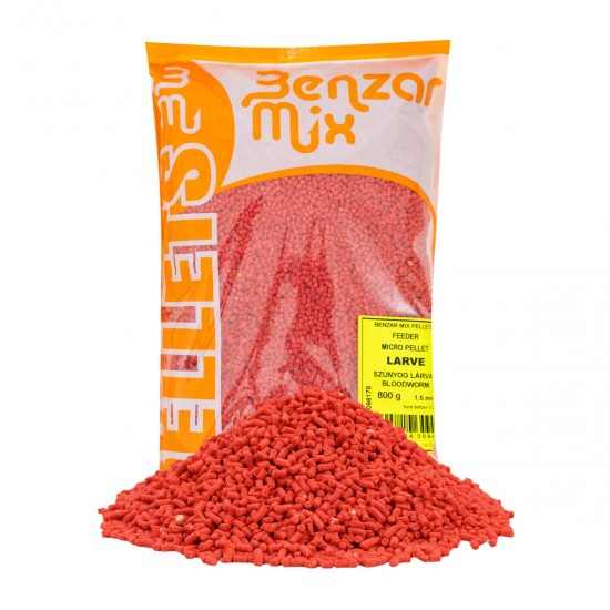 BENZAR MIX MICROPELETE FEEDER 800G LARVE 1.5mm