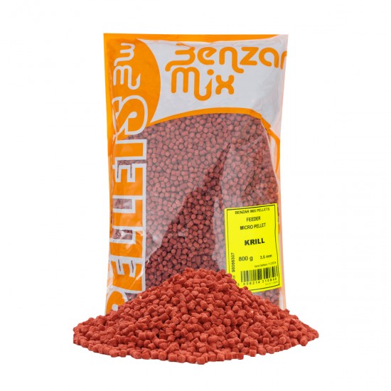 BENZAR MIX MICROPELETE FEEDER 800G KRILL 3.5mm