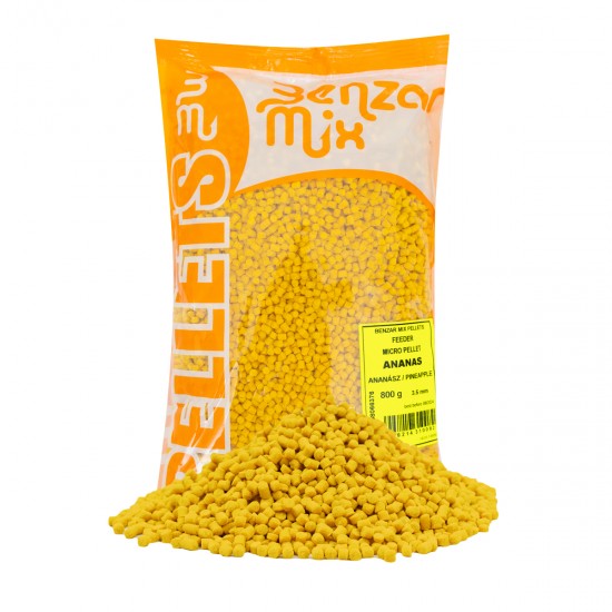 BENZAR MIX MICROPELETE FEEDER 800G ANANAS 3.5mm