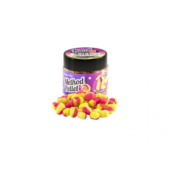 Benzar Mix Bicolor Method Pellet Capsuni-miere