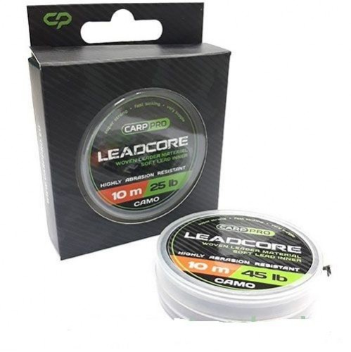 Fir Leadcore Extra Soft Camou Carp Pro 10m / 25lbs