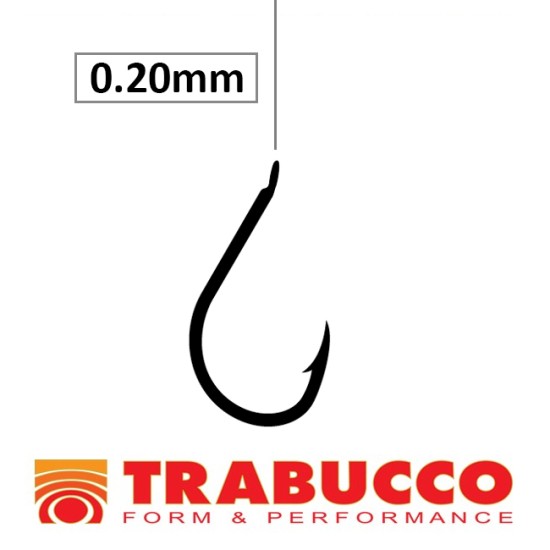 Montura Trabucco Carp 9000 Fir 0.20mm, 10 Buc/Plic Nr.8