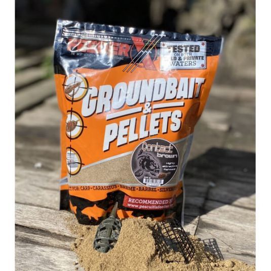 Pelete FeederX- Contact Brown, 800gr Pelete FeederX- Contact Brown, 800gr