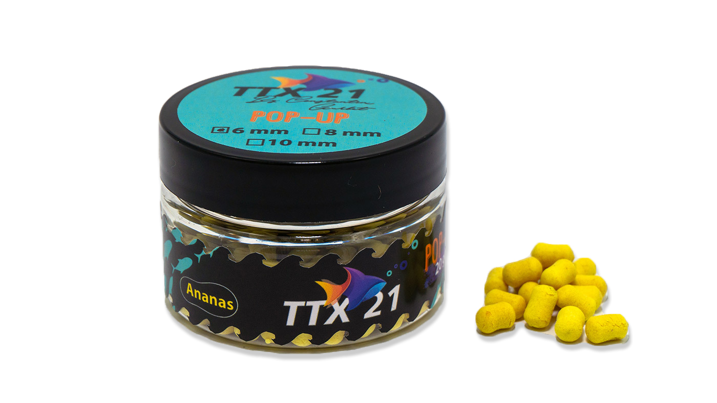 VOLUME TOX ORIGINAL セット PoP-Up TTX21 Dumbell Galben Ananas 6mm, 20g - Romtravelf