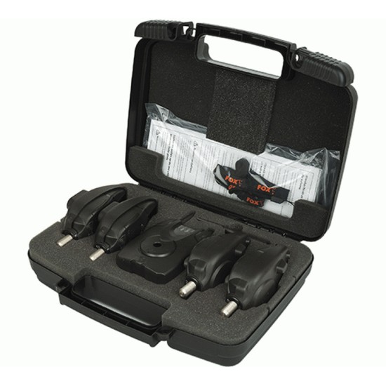 Set Avertizoare FOX Micron MX + Statie, 4+1