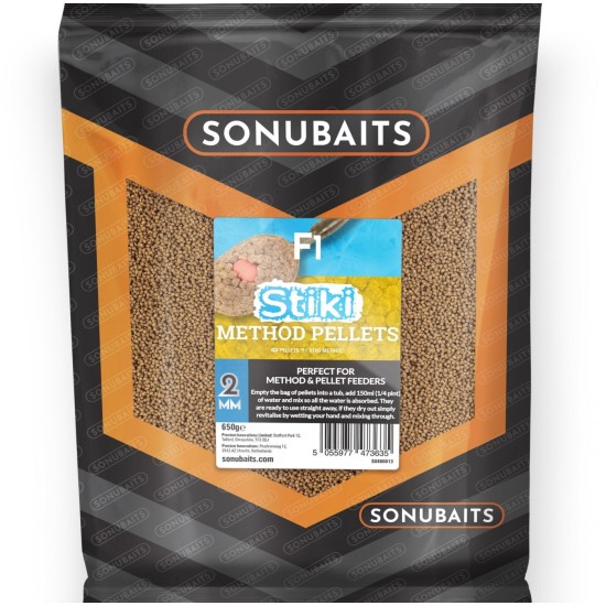 Pelete Sonubaits Stiki F1 Feed, 4mm, 650g