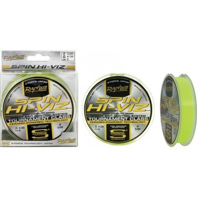 Fir Rapture S-Force Spin Hi-Viz 150m, 0.16mm