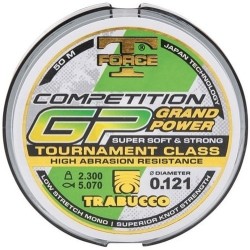 Fir Monofilament Trabucco T-Force Competition GP, Transparent, 0.08mm, 25m