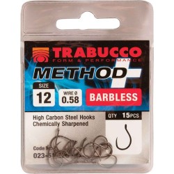 Carlige Trabucco Method Plus, Nr.10, 15Buc/Plic