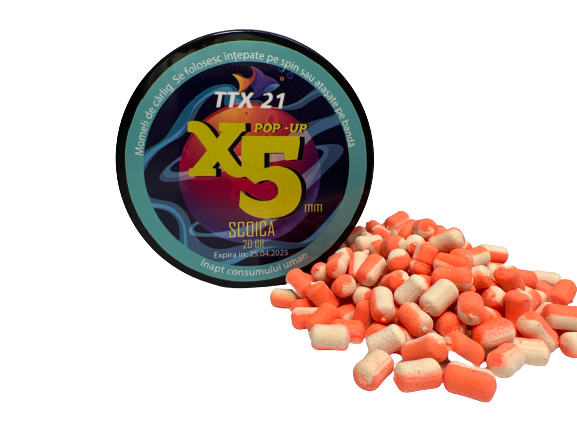 Pop-Up X5 TTX 21, Scoica, 20g/5mm Romtravelfishing.ro
