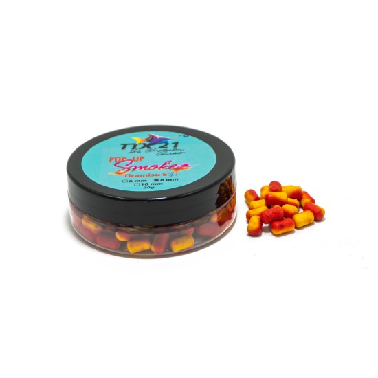 PoP-Up TTX21 Smoke Tiramisu, 8MM, 20G PoP-Up TTX21 Smoke Tiramisu, 8MM, 20G