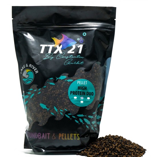 Pelete TTX21 High Protein DUO, 6mm, 900 gr Pelete TTX21 High Protein DUO, 6mm, 900 gr