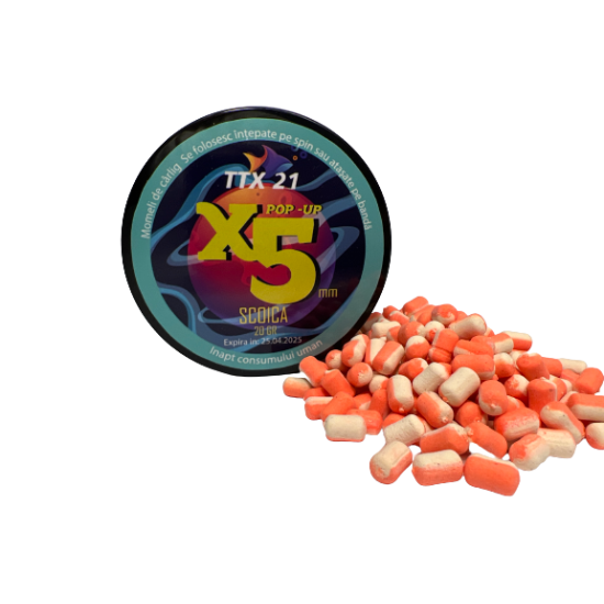 Pop-Up X5 TTX 21, Scoica, 20g/5mm Pop-Up X5 TTX 21, Scoica, 20g/5mm