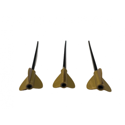 Target Arrow/Tija Cu Aripioare Pentru Sageata 3Buc/Plic Target Arrow/Tija Cu Aripioare Pentru Sageata 3Buc/Plic