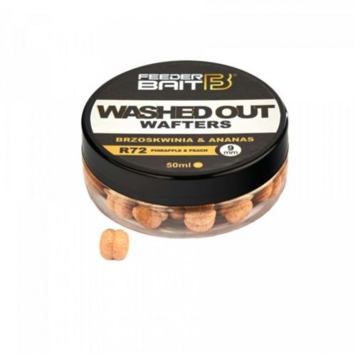 Wafters Feeder Bait Washed Out, R72 - Piersica & Ananas, 9mm, 50g