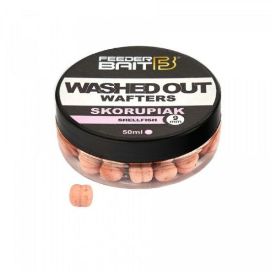Wafters Feeder Bait Washed Out, Shellfish, 9mm, 50g