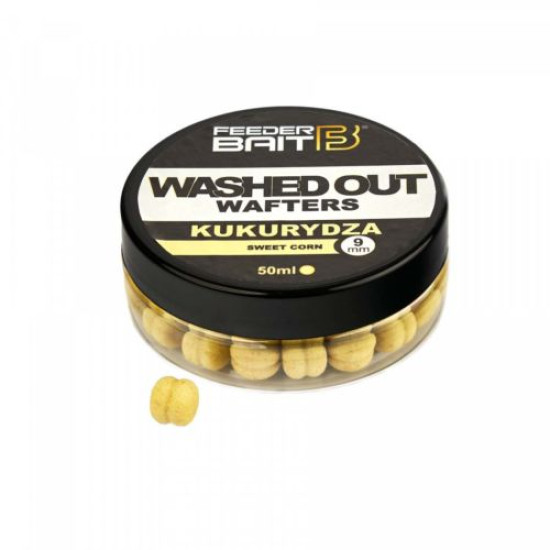 Wafters Feeder Bait Washed Out, Sweet Corn, 9mm, 50g
